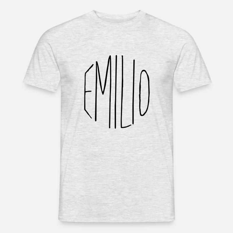 Emilio Geschenk - Männer T-Shirt - Grau meliert