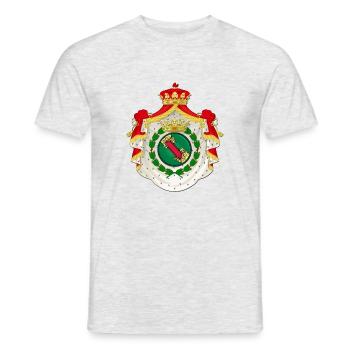Conde de Andrade - T-shirt homme - gris chiné - Devant - AI Model Male 178 dark (178cm)