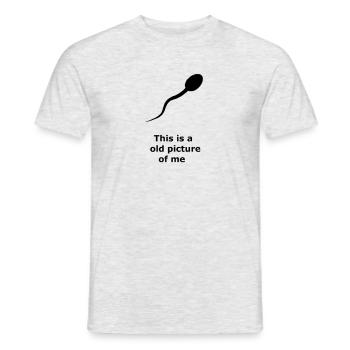 Memories - Men's T-Shirt - heather grey - Front - AI Model Male 178 dark (178cm)
