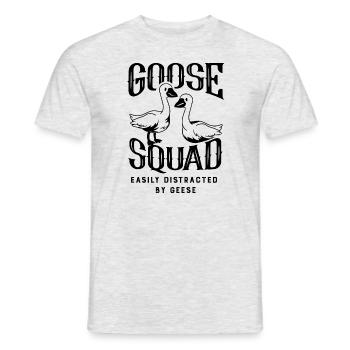 Distracted by Robots Robotic Engineer Mechanics - Men's T-Shirt - heather grey - Front - AI Model Male 178 dark (178cm)