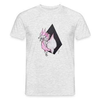 Mizutsune - Men's T-Shirt - heather grey - Front - AI Model Male 178 dark (178cm)