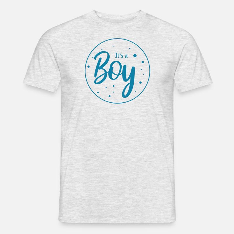 C'est un garçon - c'est un garçon - T-shirt homme - gris chiné