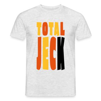 Total JECK am Dom und Rhein: Karneval Köln. Alaaf - T-shirt homme - gris chiné - Devant - AI Model Male 178 dark (178cm)