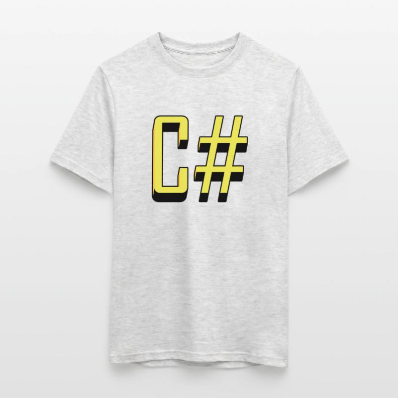 Programming Languages: C# / C sharp (Classic) Men’s T-shirt