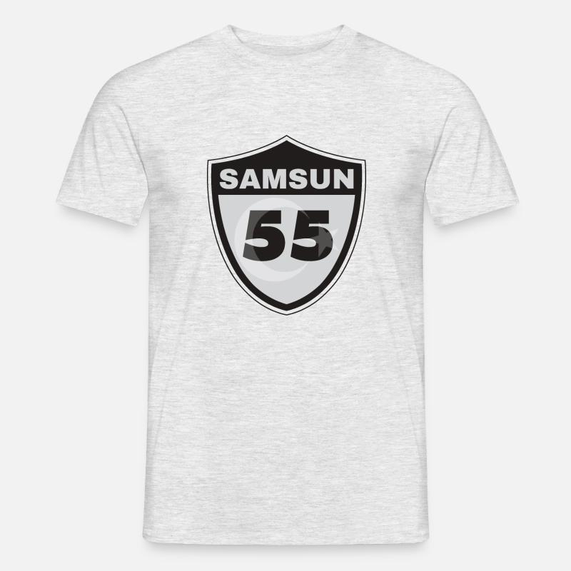 Samsun - Männer T-Shirt - Grau meliert