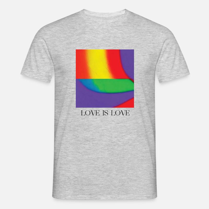 PRIDE - Männer T-Shirt - Grau meliert