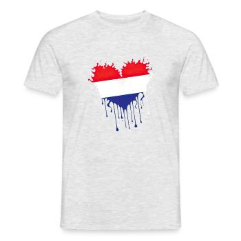 Kroatien hrvatska kroatien hrv hr reisen tourismus - Männer T-Shirt - Grau meliert - Vorne - AI Model Male 178 dark (178cm)