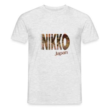 NIKKO Japon - T-shirt homme - gris chiné - Devant - AI Model Male 178 dark (178cm)