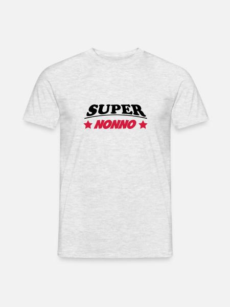 Super nonno 111 - Men's T-Shirt - heather grey