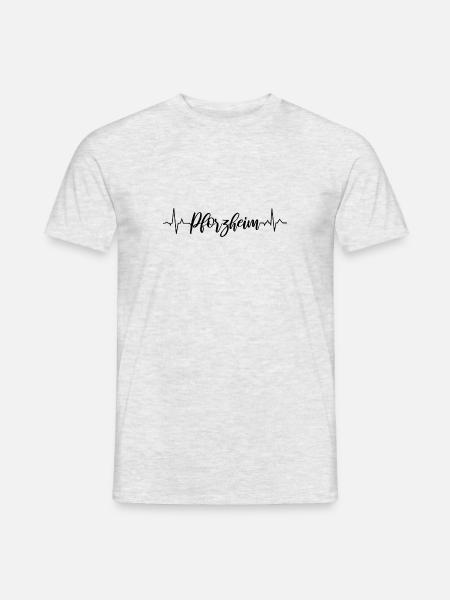 EKG Pforzheim - Männer T-Shirt - Grau meliert