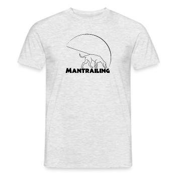 MT1 3 1 - Men's T-Shirt - heather grey - Front - AI Model Male 178 dark (178cm)