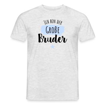 Großer Bruder 2022 / Big Brother 2022 - Männer T-Shirt - Grau meliert - Vorne - AI Model Male 178 dark (178cm)