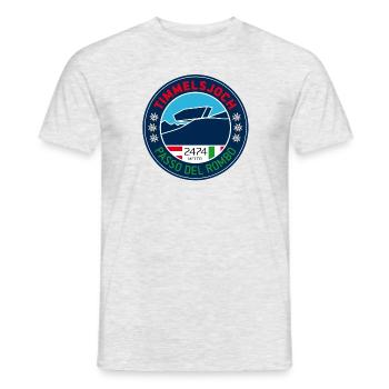 Timmelsjoch 2 - Men's T-Shirt - heather grey - Front - AI Model Male 178 dark (178cm)