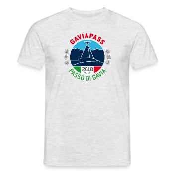Gaviapass 1 - Men's T-Shirt - heather grey - Front - AI Model Male 178 dark (178cm)