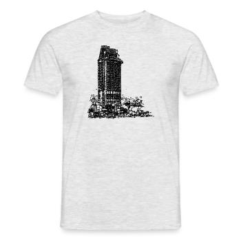 Sketch Thailand - T-shirt homme - gris chiné - Devant - AI Model Male 178 dark (178cm)
