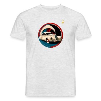 OLDTIMER - Männer T-Shirt - Grau meliert - Vorne - AI Model Male 178 dark (178cm)