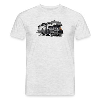 Camper - Men's T-Shirt - heather grey - Front - AI Model Male 178 dark (178cm)