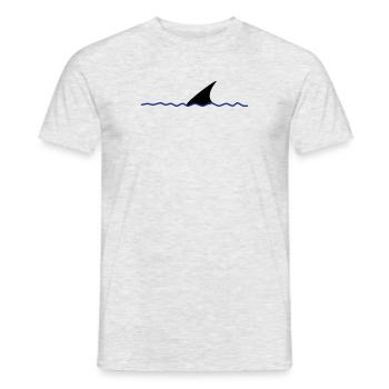 Schnellschwimmmotivator 3 - Männer T-Shirt - Grau meliert - Vorne - AI Model Male 178 dark (178cm)