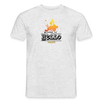 Summer Junkie Heat Sun Worshipper Gift - Men's T-Shirt - heather grey - Front - AI Model Male 178 dark (178cm)