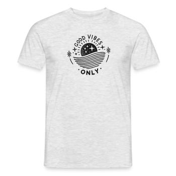 Only - Men's T-Shirt - heather grey - Front - AI Model Male 178 dark (178cm)