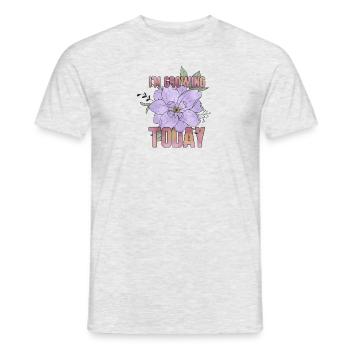 Self-love Self-confidence Inspiration Energy - Men's T-Shirt - heather grey - Front - AI Model Male 178 dark (178cm)