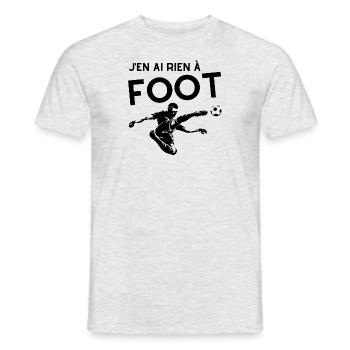 15 - T-shirt homme - gris chiné - Devant - AI Model Male 178 dark (178cm)