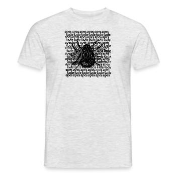 Biene - Männer T-Shirt - Grau meliert - Vorne - AI Model Male 178 dark (178cm)
