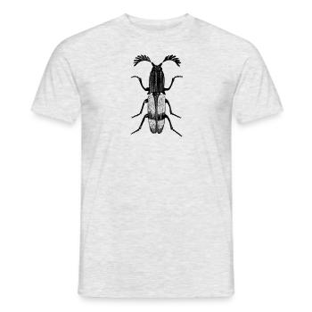 Elater Bicruciatus - T-shirt homme - gris chiné - Devant - AI Model Male 178 dark (178cm)