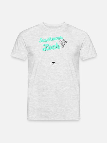 Spreewald Suschower Loch - Männer T-Shirt - Grau meliert
