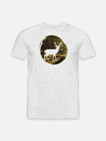 Meer Wasser Strand - Männer T-Shirt - Grau meliert