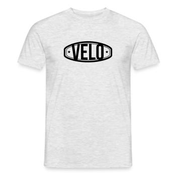 cycling - Men's T-Shirt - heather grey - Front - AI Model Male 178 dark (178cm)
