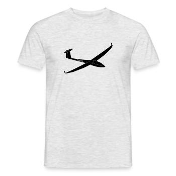 discus cs d4936 2 - Men's T-Shirt - heather grey - Front - AI Model Male 178 dark (178cm)