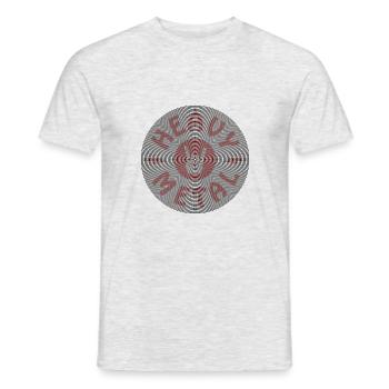 Heavy Metal - Männer T-Shirt - Grau meliert - Vorne - AI Model Male 178 dark (178cm)