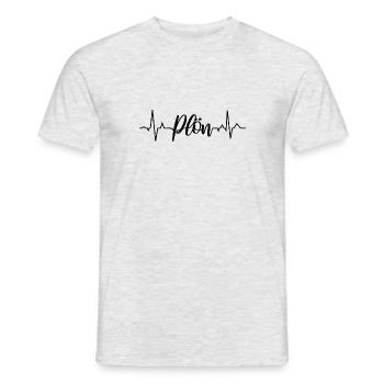 ECG Plön - T-shirt homme - gris chiné - Devant - AI Model Male 178 dark (178cm)
