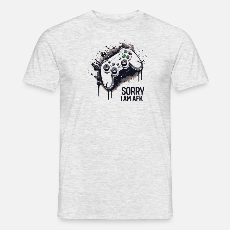 ne peut pas simplement - T-shirt homme - gris chiné