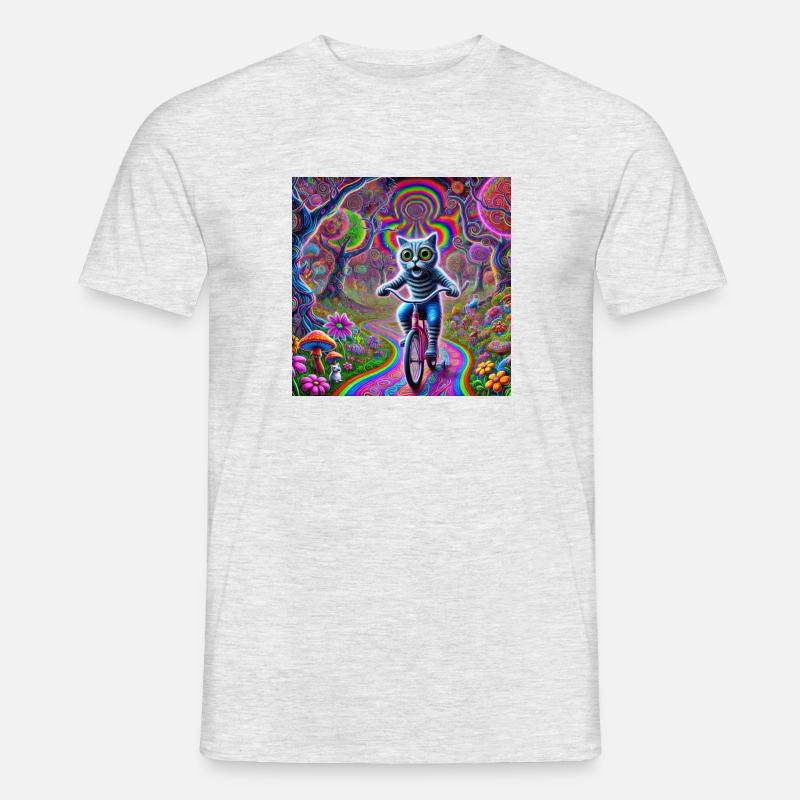 89C984E6 74EA 4950 9037 656EA58D9FA0 - Männer T-Shirt - Grau meliert