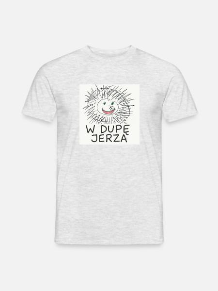 In Jerz's ass - Men's T-Shirt - heather grey
