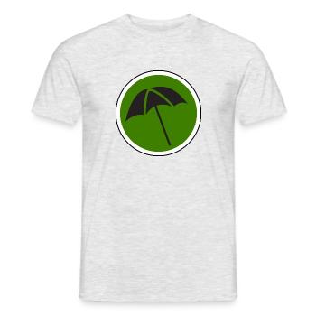 beach beach summer summer vacation vacation206 - Men's T-Shirt - heather grey - Front - AI Model Male 178 dark (178cm)