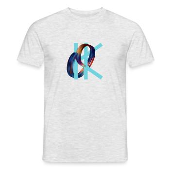 D'accord - T-shirt homme - gris chiné - Devant - AI Model Male 178 dark (178cm)