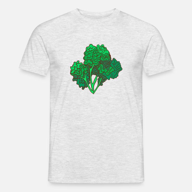 kale brown cabbage Cabbage Cabbage - Men’s T-shirt - heather grey