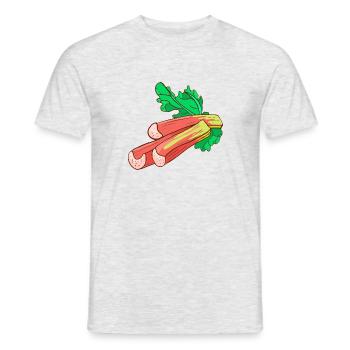 Common rhubarb Common Krauser - Men's T-Shirt - heather grey - Front - AI Model Male 178 dark (178cm)