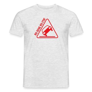 Pas de risque pas de plaisir drôle cadeau tuning voiture - T-shirt homme - gris chiné - Devant - AI Model Male 178 dark (178cm)