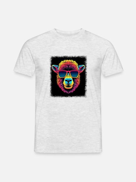 anti nuclear power birthday quote clip - Männer T-Shirt - Grau meliert