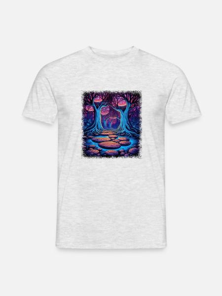 funny statement hippy geek bday funny sayings - Männer T-Shirt - Grau meliert