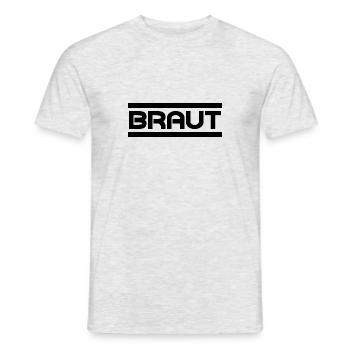 Bride / Hen Party / Party / Celebration - Men's T-Shirt - heather grey - Front - AI Model Male 178 dark (178cm)