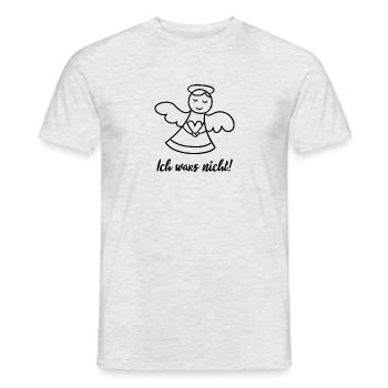 It was not me - Men's T-Shirt - heather grey - Front - AI Model Male 178 dark (178cm)