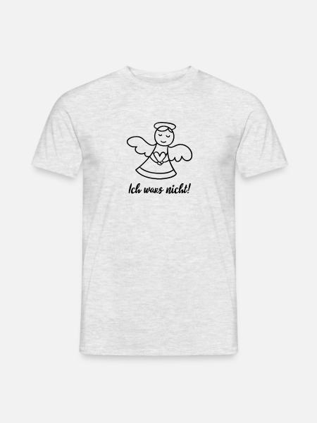 It was not me - Men's T-Shirt - heather grey