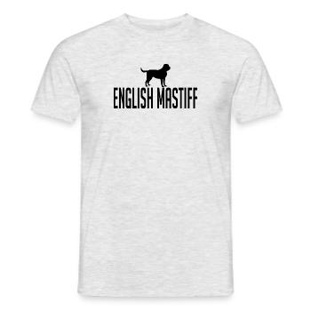 Deutsch Mastiff Dog breeds Dogs Dog Wilsigns - Men's T-Shirt - heather grey - Front - AI Model Male 178 dark (178cm)