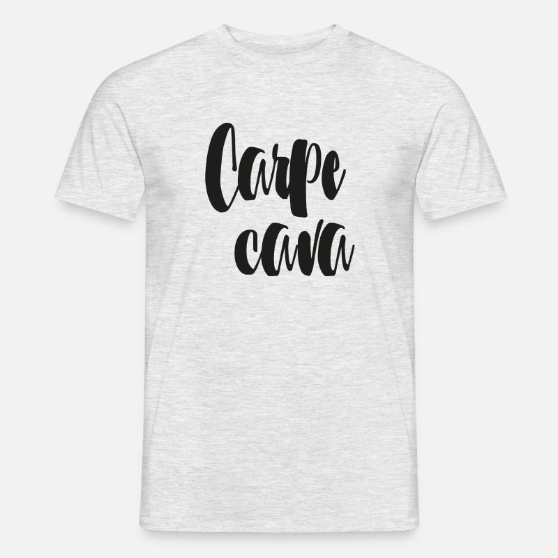 Carpa Cava - Männer T-Shirt - Grau meliert