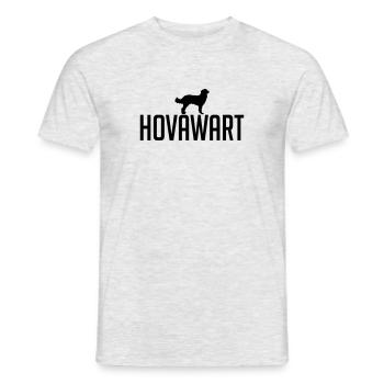 HOVAWART Hunderasse Hunde Hund Wilsigns - Männer T-Shirt - Grau meliert - Vorne - AI Model Male 178 dark (178cm)